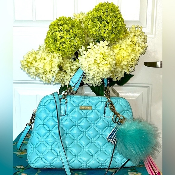 kate spade Handbags - Kate Spade Astor Court Rachelle Convertable Quilted Satchel Bag W/Strap